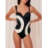 Dámske jednodielne plavky Summer Allure OWP 01 Black - Triumph