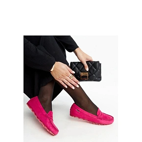 Mokasíny RQ032 28318 fuchsia - Solea