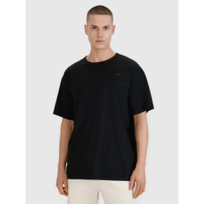 Pánske hladké tričko oversize 4F 4FRSS25TTSHM2686-20S Pánske hladké tričko oversize 4F 4FRSS25TTSHM2686-20S