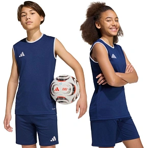 Adidas Entrada 26 detské tričko bez rukávov námornícka modrá KB3936 Adidas Entrada 26 detské tričko bez rukávov námornícka modrá KB3936
