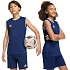 Adidas Entrada 26 detské tričko bez rukávov námornícka modrá KB3936