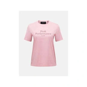 Dámske tričko PEAK PERFORMANCE W Original Tee, ružová farba Dámske tričko PEAK PERFORMANCE W Original Tee, ružová farba