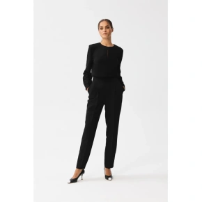 Kombinéza s rozdeleným výstrihom S355 Black - Stylove