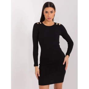 Dámske šaty RV SK 9219.13P Black - FPrice