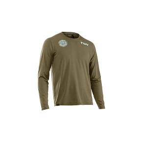Cyklistické tričko NORTHWAVE Xtrail 2 Jersey Long Sleeve, zelené Cyklistické tričko NORTHWAVE Xtrail 2 Jersey Long Sleeve, zelené