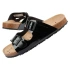 Abeba Sandále Black W 8088 pracovné žabky