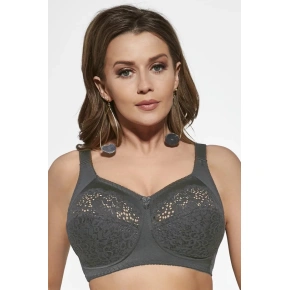 Dámska podprsenka 579 tmavo šedá - VIKI