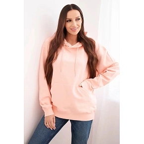 Dámska mikina 35864 lososová - Kesi