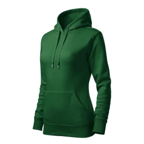 Malfini Cape Free W MLI-F1406 mikina fľaša zelená