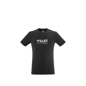 MILLET M Millet Ts Ss Tričko Black MILLET M Millet Ts Ss Tričko Black