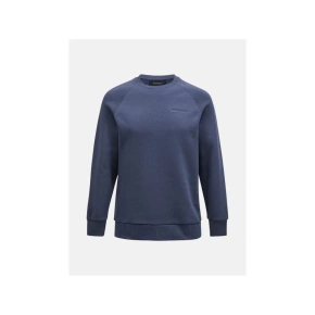 Peak Performance M Original Small Logo Crew Sweatshirt blue Peak Performance M Original Small Logo Crew Sweatshirt blue