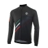 Rogelli TEAM 19 dres s dlhým rukávom čierny S