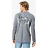 Longsleeve męski SUPER.NATURAL M APRES SKI LS szary