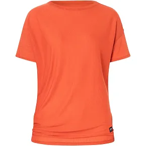 Koszulka SUPER.NATURAL W YOGA LOOSE TEE pomarańczowa Koszulka SUPER.NATURAL W YOGA LOOSE TEE pomarańczowa