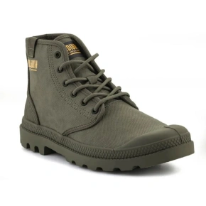 Topánky Palladium PAMPA HI COATED U 74375-377-M Dusky Green