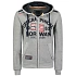 Pánska mikina s kapucňou Geographical Norway Flag DB MEN 054, sivá (WW6088H/GN/Blended Grey)