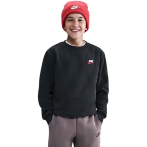 Detská mikina Nike Sportswear Club Fleece Black FD3006 012 Detská mikina Nike Sportswear Club Fleece Black FD3006 012