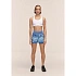 Bežecké šortky CASALL Breeze Printed Running Short, farba tmavomodrá