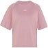 Dámske tričko adidas Kit Small Logo v pudrovo ružovej farbe KT0296
