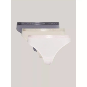 Dámske tangá 3 PACK UW0UW04480 0R4 viacfarebné - Tommy Hilfiger