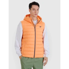 Pánske páperové tričko bez rukávov so syntetickou výplňou 4F 4FWSS25TVJAM192-70S