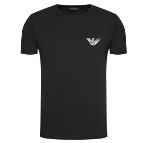 Pánske tričko krátky rukáv - 110853 2R525 00020 - čierne - Emporio Armani