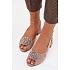 Dámske kožené sandále CR61-3030 beige - D&A