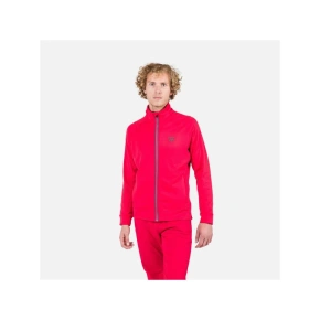 Rossignol Blackside Fleece Fz Mikina červená
