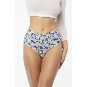 Nohavičky Shells Simple Maxi modrá a biela - Julimex