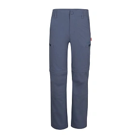 Detské nohavice Trollkids Lotus Blue so zipsom pre chlapcov/dievčatá (177-184)