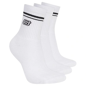 Skechers 3pk Wpk Wmn Ls Low Crew S601827-WHT biele 39–42 Skechers 3pk Wpk Wmn Ls Low Crew S601827-WHT biele 39–42