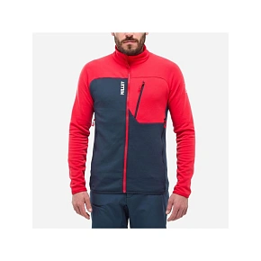 Pánska mikina MILLET M SENECA FLEECE JKT, modrá Pánska mikina MILLET M SENECA FLEECE JKT, modrá