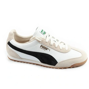 Puma športová obuv pre ženy a mužov Arizona Retro, béžová koža, unisex Puma športová obuv pre ženy a mužov Arizona Retro, béžová koža, unisex