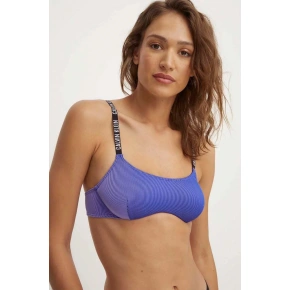 Dámska plavková podprsenka KW0KW02609 C86 Blue - Calvin Klein