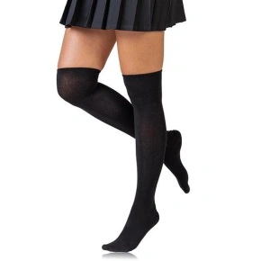 Dámske podkolienky OVERKNEE Black - BELLINDA