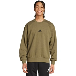 Pánska mikina adidas Essentials Feelcozy Fleece olive KD5149