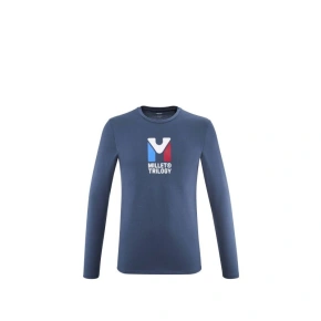 MILLET M Chamonix Tri Ts Ls tričko námornícka modrá pánske