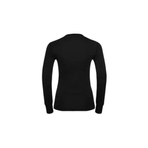 Dámske tričko Odlo BL TOP s rolákovým výstrihom l/s ACTIVE WARM ECO veľkosť S Black