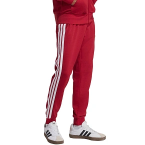 Pánske tričko adidas Essential 3-Stripes French Terry burgundy KR2702