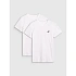 T-shirt slim gładki męski (2-pack) męski 4F 4FRMM00TTSHM3068-10S
