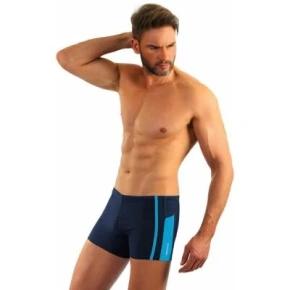 Pánske plavky BD 364 Tmavomodrá s modrou - Sesto Senso