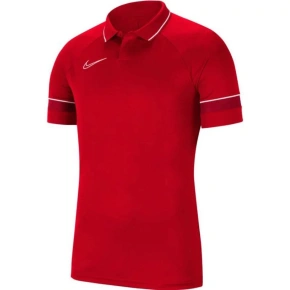 Pánske futbalové polo tričko Dry Academy 21 M CW6104 657 červené - Nike