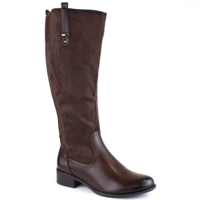 Dámske zateplené čižmy ASA198-22 / JEZ410B Brown - Jezzi
