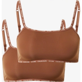 Nevystužená braletka 2pack QD3806E BO8 bronzová / Sandalwood - Calvin Klein