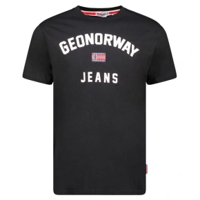 Geografické Nórsko Jassier 254 M SY1361H/GN-Black Tričko