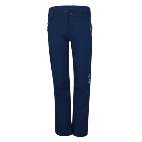 Trollkids Detské softshellové nohavice Fjell navy blue (117-114)