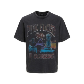 Jack&Jones Tričko Pink Floyd TEE SS C.N. STYD 12290792 BLACK Jack&Jones Tričko Pink Floyd TEE SS C.N. STYD 12290792 BLACK