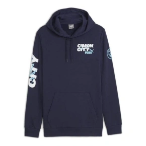 Puma Manchester City Football Icons Hoodie 774384-05 Puma Manchester City Football Icons Hoodie 774384-05