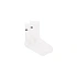 Cyklistické ponožky POC Cadence Road Socks, biele