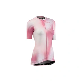 Cyklistické tričko NORTHWAVE Blade Woman Jersey S/s, ružové